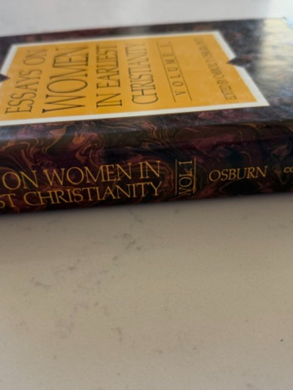 Essays on Women in Earliest Christianity Volume 1 Carroll D. Osburn Studies Book - Picture 2 of 6
